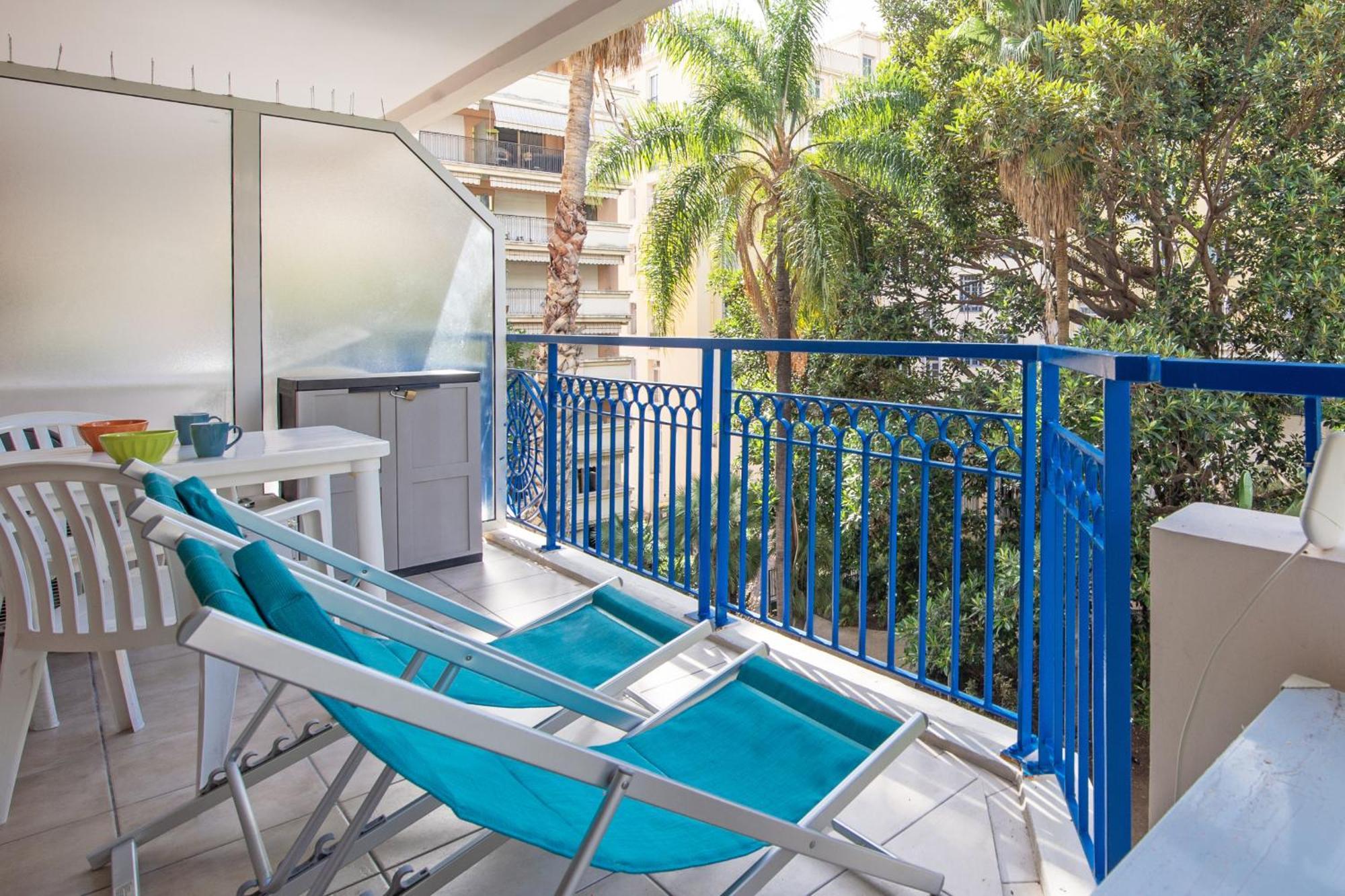 מנטון "Aux Rivages Du Parc" Plein Centre, Calme, Plage מראה חיצוני תמונה